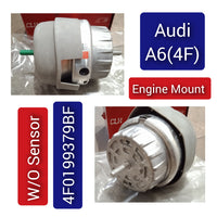 Engine Motor Mount Bracket Set Compatible With AUDI A6 C6 (4F2) | A6 / S6 Engine Motor Mount Bracket Left 4F0199379BF & Right 4F0199382BH