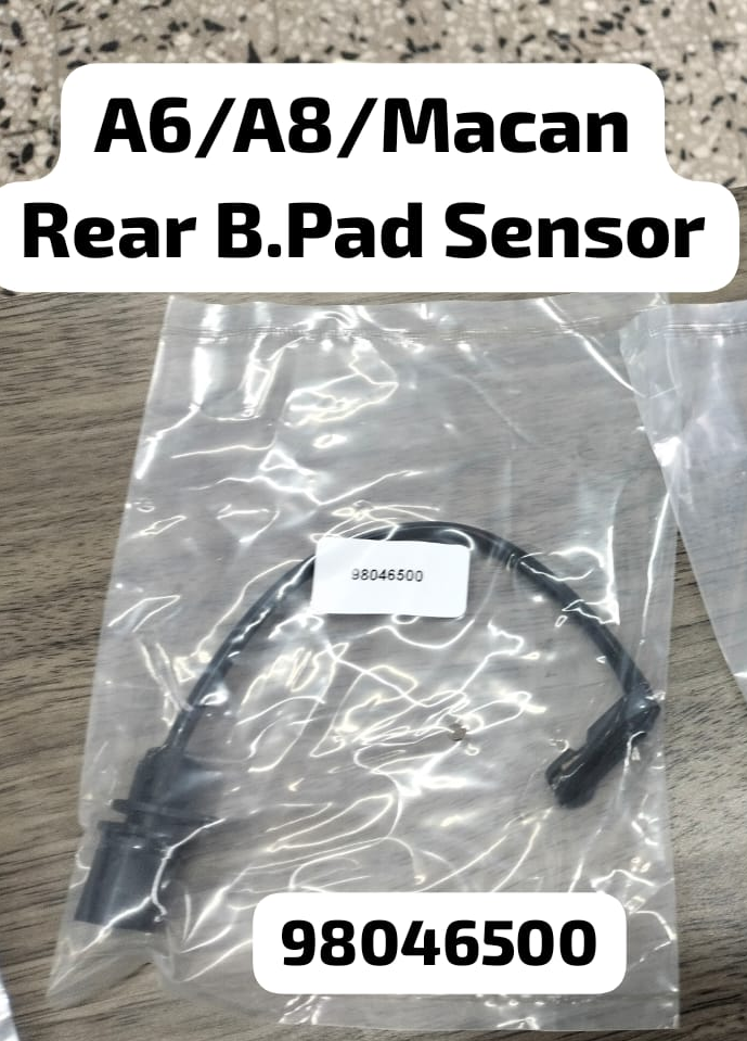 Rear Brake Pad Wear Sensor 4G0615121 98046500 Compatible With PORSCHE MACAN 95B & AUDI A6 C7 & A8 D4