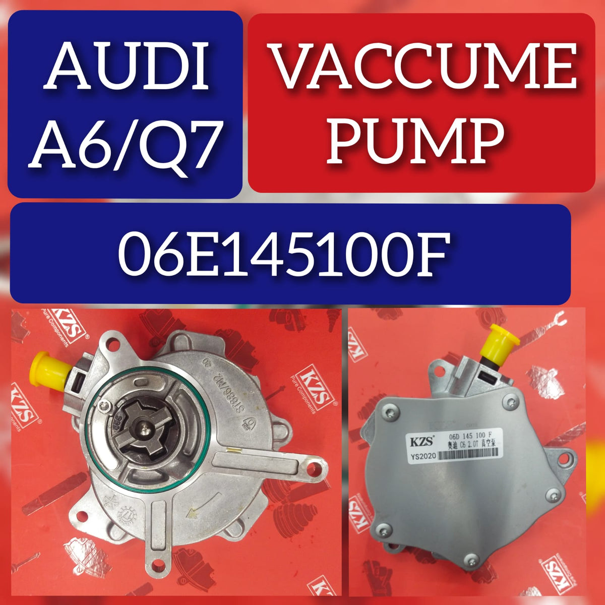 Brake Vaccume Pump 06E145100F Compatible With AUDI A6 Q7