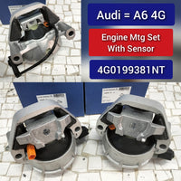 Front Engine Mounts With Sensor 4G0199381NT Compatible With AUDI A6 C7 (4G2, 4GC) | A6 / S6