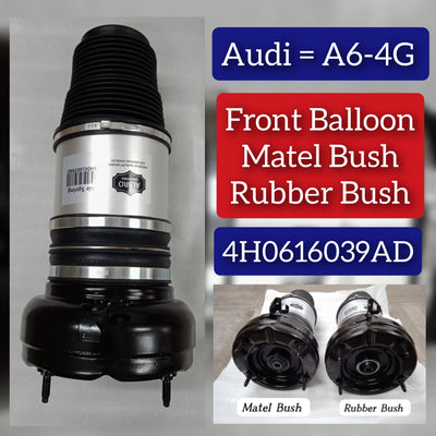 Front  Air Balloon 4H0616039AD Compatible With AUDI A6 C7 (4G2, 4GC) | A6 / S6 & A6 C7 Avant (4G5, 4GD) | A6 / S6 & A7 Sportback (4GA, 4GF) | A7 / S7 & A8 D4 (4H2, 4H8, 4HC, 4HL) | A8 / S8 | A8L