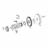Crankshaft Pulley 6510300703 A6510300703 Compatible With Mercedes-Benz V-Class (W447) Tag-CP-04