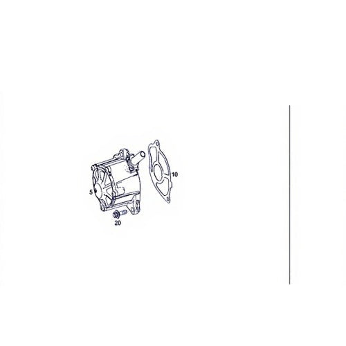Vacuum Pump (Gasket) PACKING 549.130 6512380180 Compatible With Mercedes-Benz A-CLASS (W176) B-CLASS Sports Tourer (W246, W242) C-CLASS (W204, W205) CLA/CLS (C117, C218) E-CLASS (W212) GLA/GLE/GLC (X156, W166, X253) M-CLASS (W166) V-CLASS (W447) | VALENTE