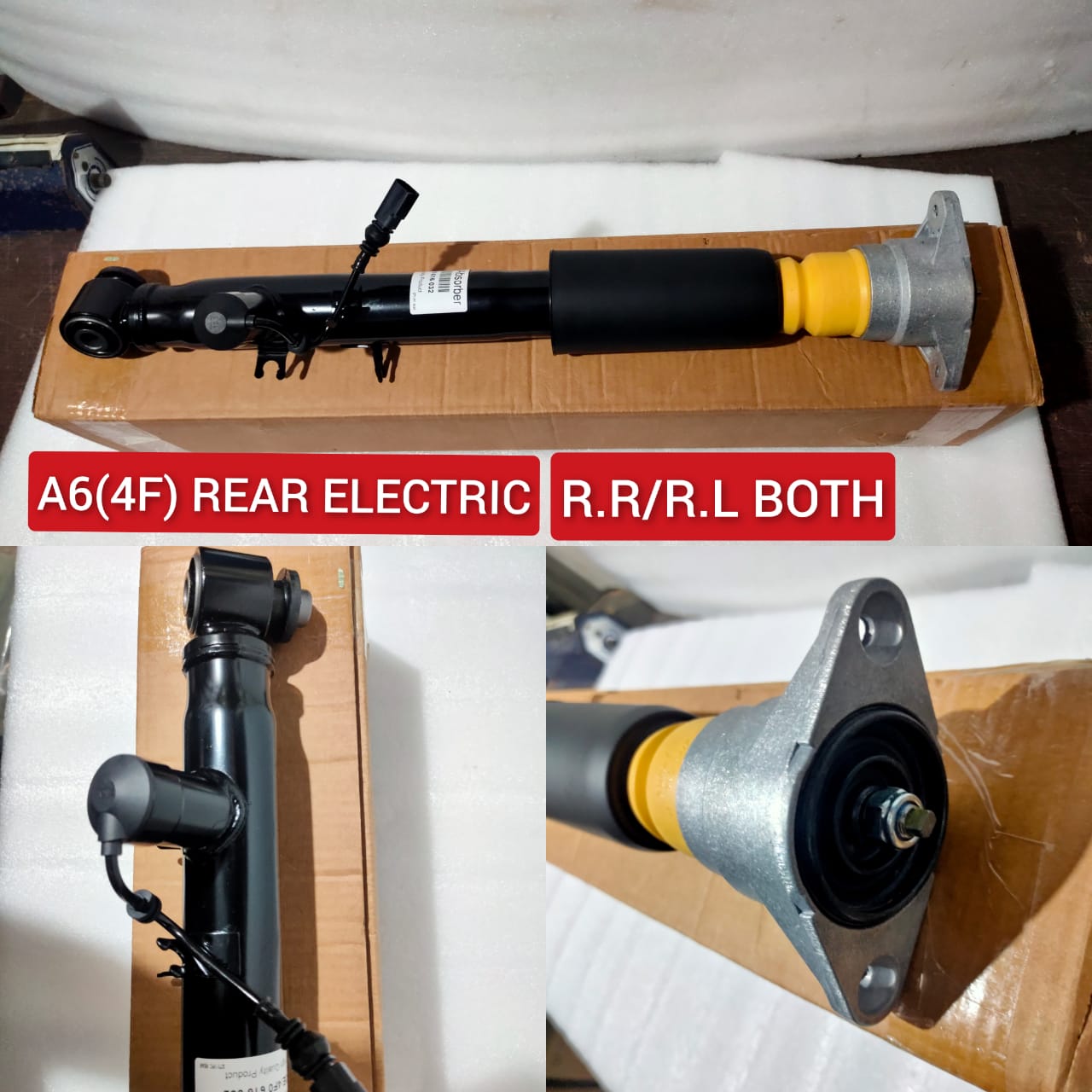 Rear Right Air Suspension  Electric Strut  Shock Absorber 4F0616032 4F0616032A 4F0616032D 4F0616032E 4F0616032F Compatible With AUDI A6 C6 (4F2) | A6 / S6