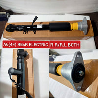 Rear Left Air Suspension Electric Strut Shock Absorber 4F0616031 4F0616031L 4F0616031K Compatible With AUDI A6 C6 (4F2) | A6 / S6