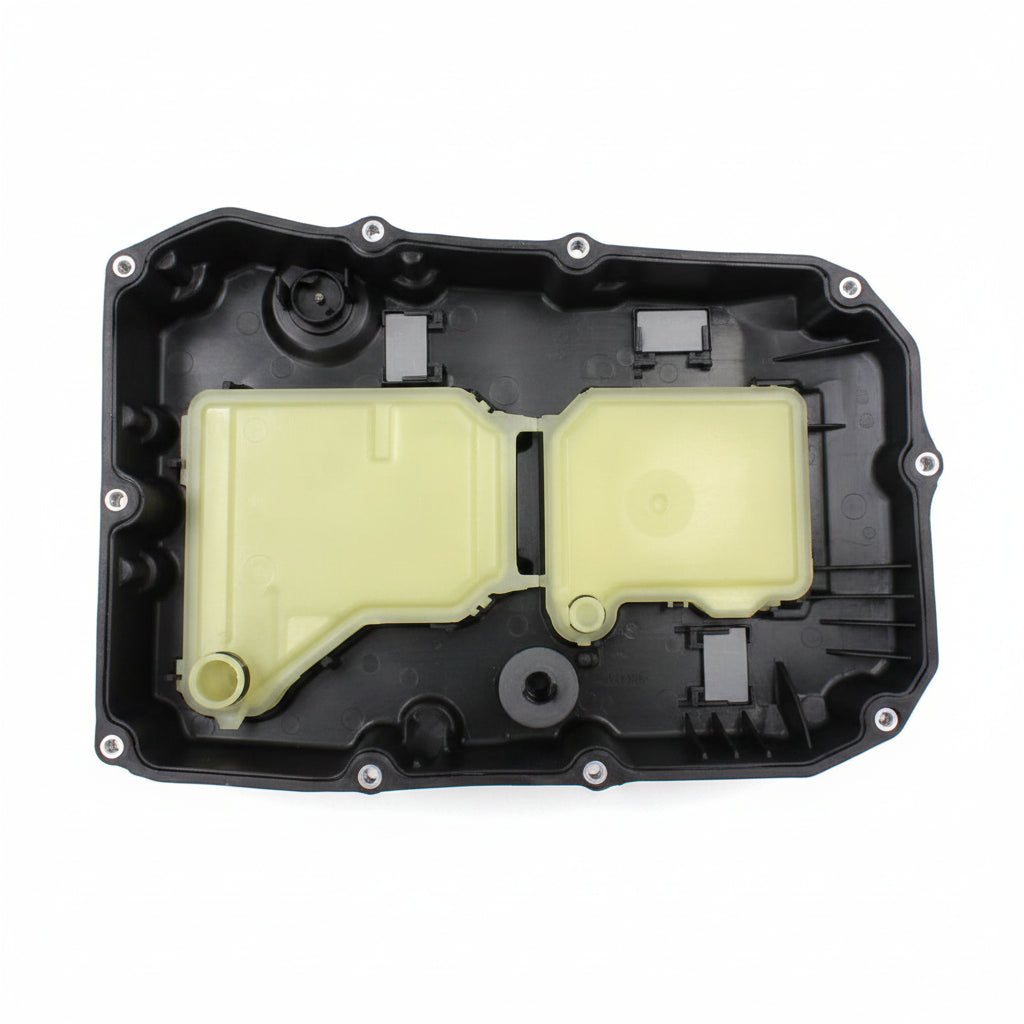 Transmission Oil Pan-New Version A7252703114 Compatible With  Mercedes w205 c300 s205 cls550 e400 glc300