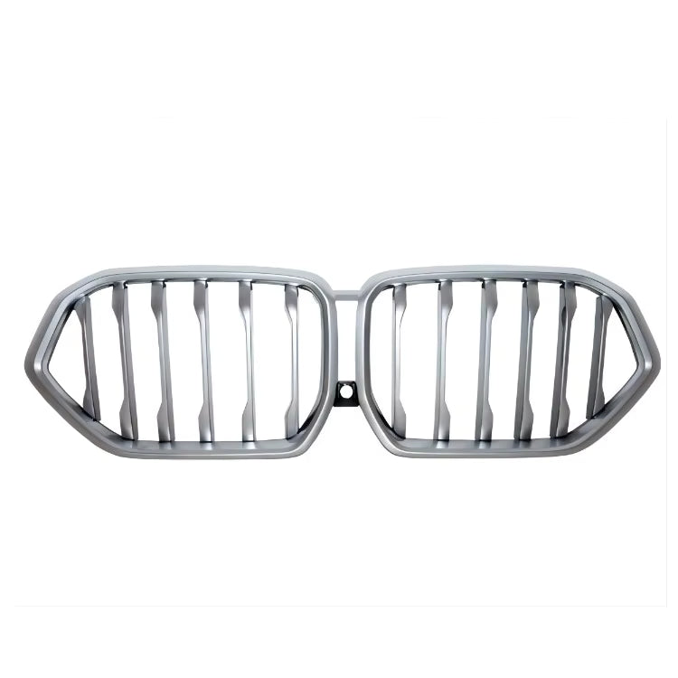 Silver Chrome Show Grill 51137481386 Compatible With BMW X6 G06 (2022-2025) Tag No.161