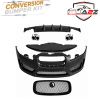 Conversion Bumper Body Kit Compatible With Jaguar Xf Xfs 2011-2015 Upgrade To Xfr Xfr-s Style (Shipping Cost Not Included In Price)