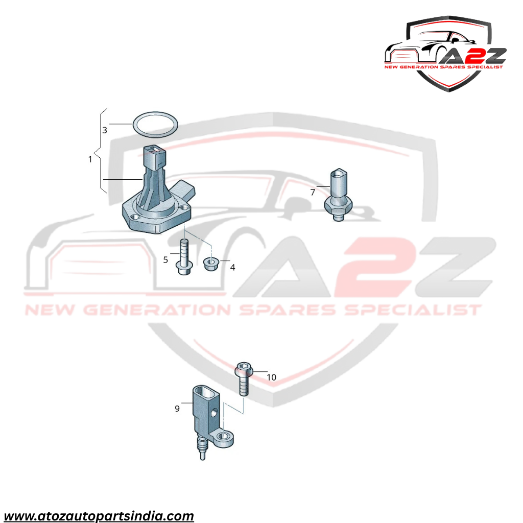 Oil Level Sensor 04E907660 Compatible With AUDI Q3