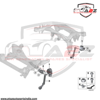 Headlight Level Sensor 37146870200 37146867646 37146853747 37146895467 Compatible With BMW X1  F48 & X5 F15 & MINI F56 & MINI F57
