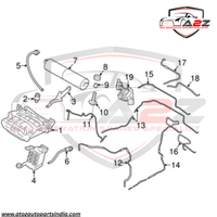 Front Height Level Sensor Right Side 97034302203 Comaptible With Porsche Panamera