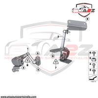 Front Headlight Level Sensor 37146886156 37146772847 37146778842 37146785205 37146785209 37146850334 37146866726 Compatible With  MINI R56 & MINI Convertible R57