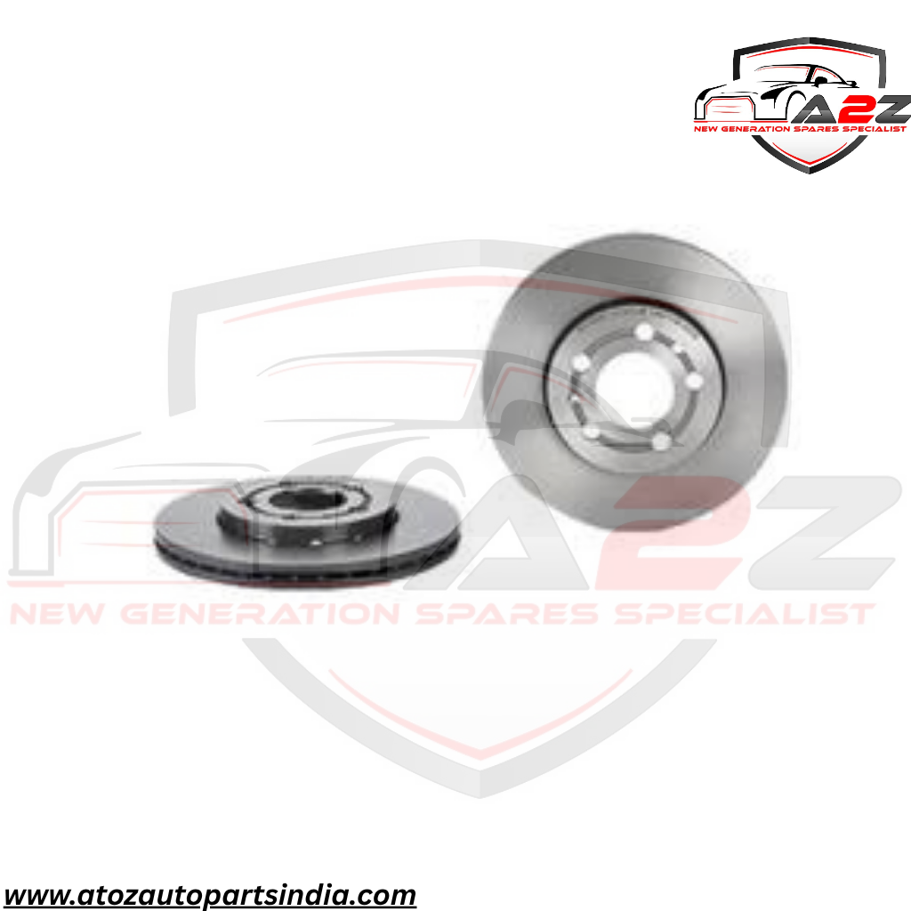 Front Brake Disc Set 09701111 1J0615301D 1J0615301L 1JE615301 5Z0615301B Compatible With VOLKSWAGEN POLO