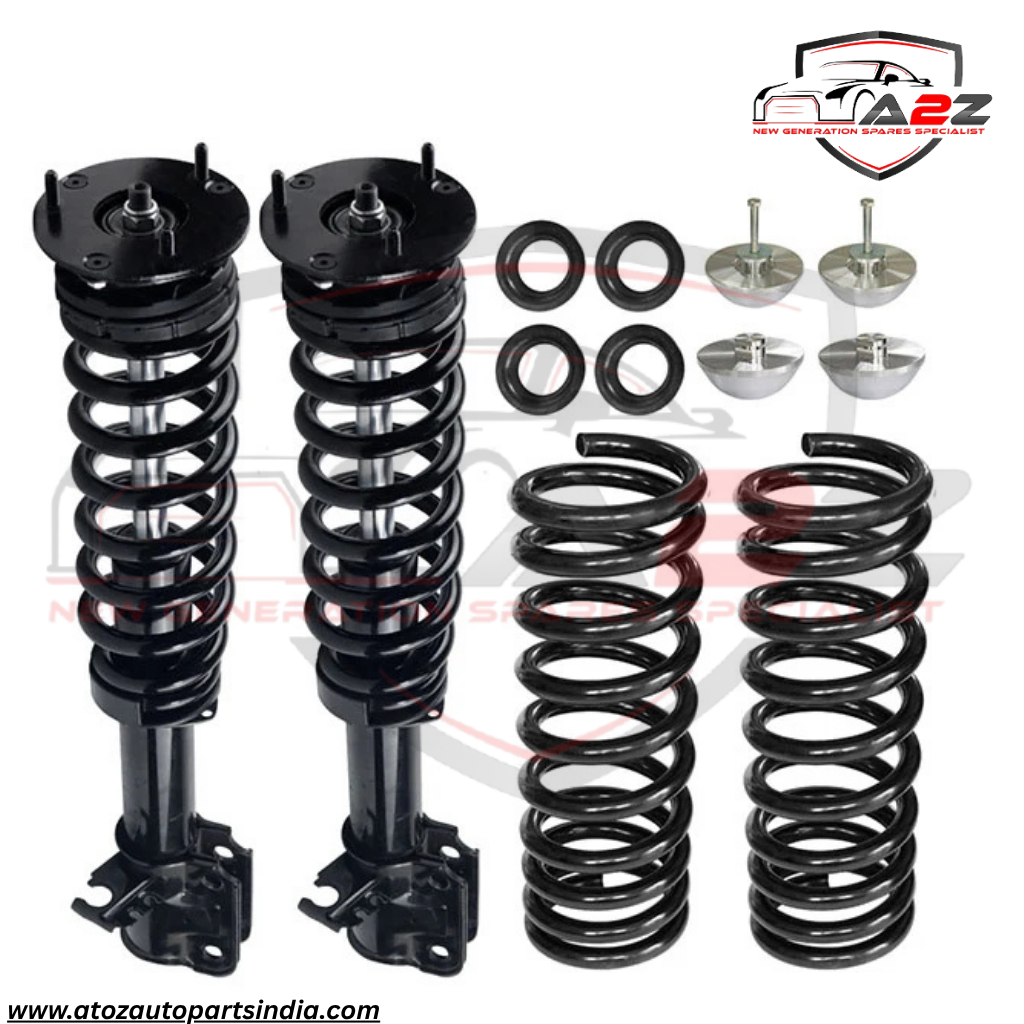 Front & Rear Air To Manual Suspension Conversion Kit (Set Of 16) RNB000750 RNB000740 Compatible With Land Rover L322 (2003-2012)