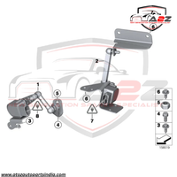 Rear Headlight Level Sensor 37146853759 Compatible With MINI R56 & MINI Convertible R57