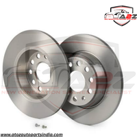Rear Brake Disc Set 08A20211 1K0615601AD 1K0615601M 5Q0615601G Compatible With AUDI Q3 8U
