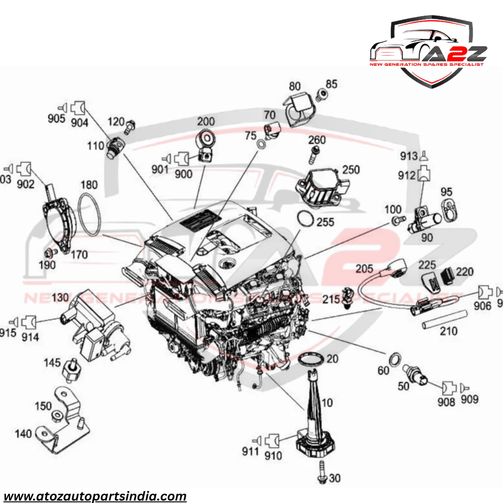 Oil Level Sensor A0919057101 A0919057201 Compatible With MERCEDES BENZ  A-CLASS (W177) & C-CLASS (W205) & CLS (C257) & E-CLASS (W213) &GLC (X253) & GLE (V167)   &  GLS (X167) & S-CLASS (W222, V222, X222) & S-CLASS (W223)
