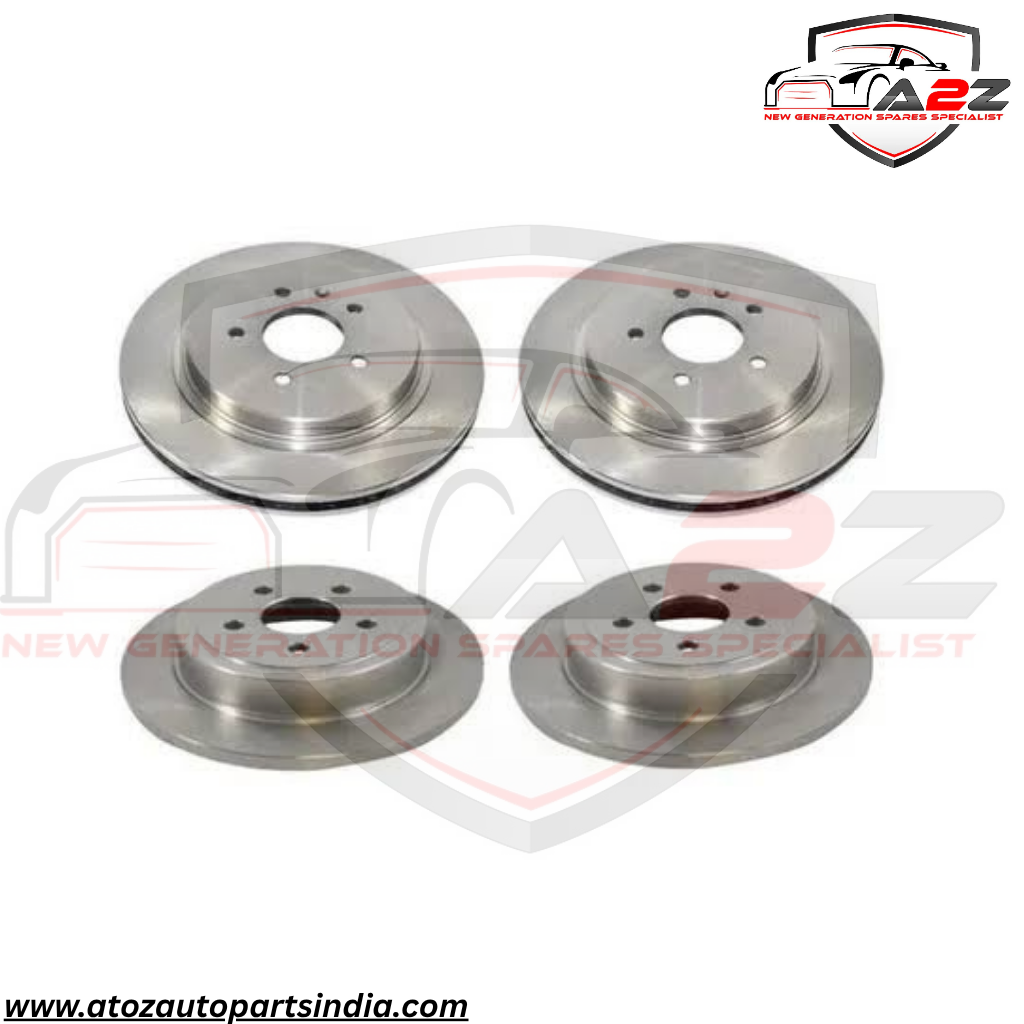 Front Brake Disc Set 34116793245 34116868939 Compatible With BMW X5 E70 & X5 F15, F85 & X6 E71, E72
