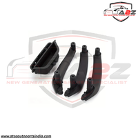 Inner Door Handle Assembly (Without Leather Set Of 4) - 51417250307, 51419209216, 51419209215 Compatible With BMW X3 F25