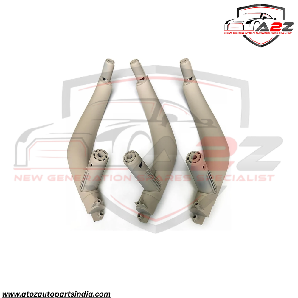 Inner Door Handle Assembly (Without Leather Set Of 3) Compatible With BMW X5 F15 (2014-2018)