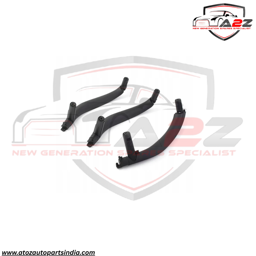 Inner Door Handle Assembly (Without Leather Set Of 3) Compatible With BMW X5 F15 (2014-2018)
