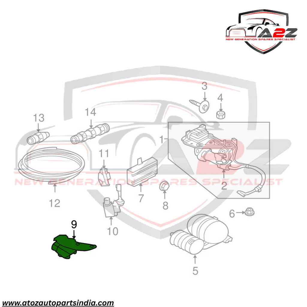 Front Suspension Height Level Sensor Left C2D6857 02C2D21048 C2D16580 C2D21048 AW933C279AD AW933C279AE Compatible With JAGUAR XJL (2010-2018)