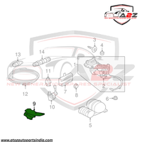 Front Suspension Height Level Sensor Left C2D6857 02C2D21048 C2D16580 C2D21048 AW933C279AD AW933C279AE Compatible With JAGUAR XJL (2010-2018)