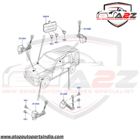 Rear Air Suspension Height Sensor LR023648 LR014065 Compatible With LAND ROVER RANGE ROVER SPORT I L320