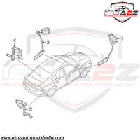 Front Left  Headlight Level Sensor 31288271 30782268 30782818 Compatible With Volvo XC60 & S60 & S80