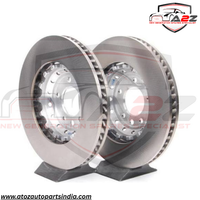 Front Brake Disc Left 95835140350 & Right 95835140450 Set Compatible With PORSCHE CAYENNE 92A