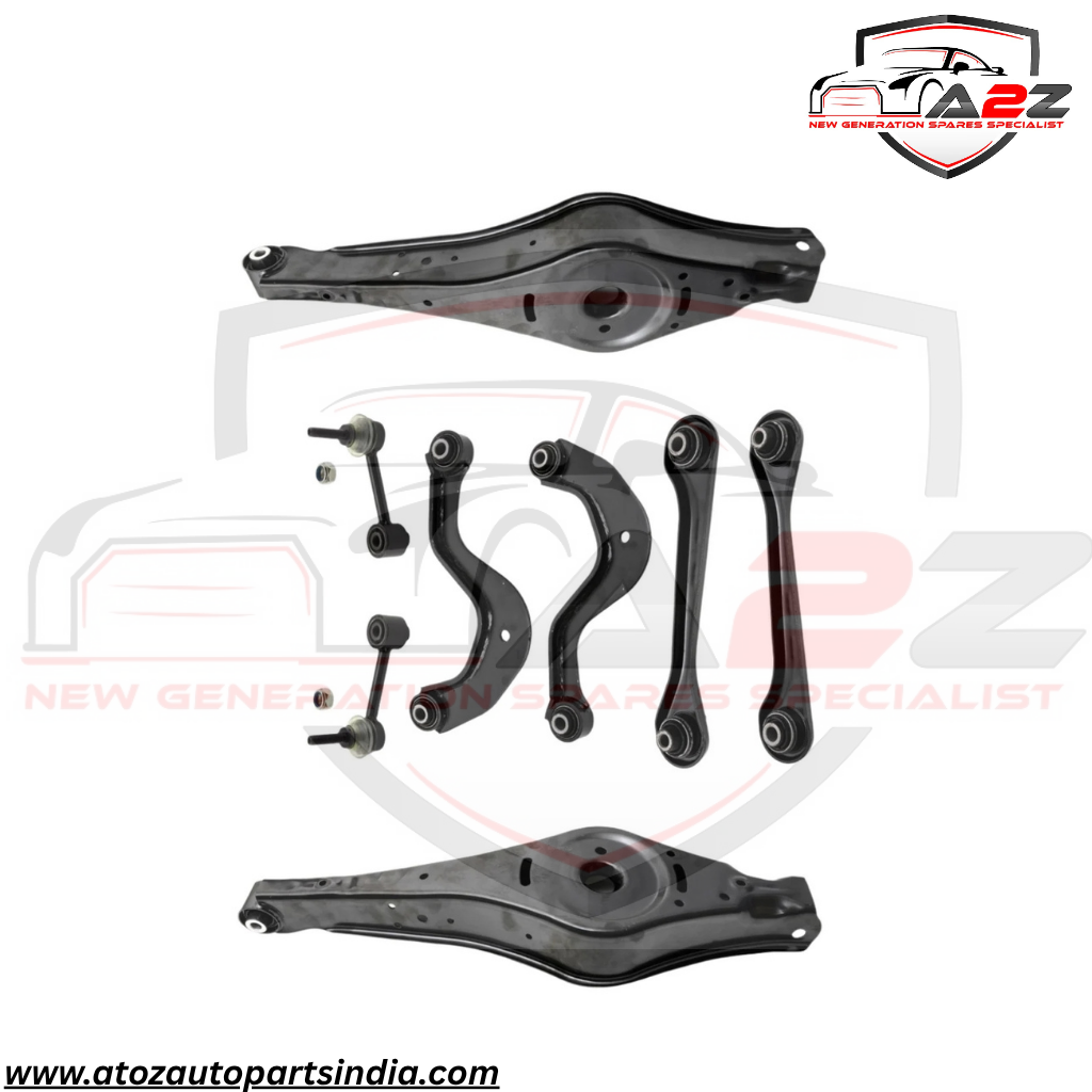 Rear Lower Control Arm (Set Of 8) 1K0505465C 1K0505323N 1K0501530B 1K0501529F 1K0505311H Compatible with AUDI A3 Limousine (8VS, 8VM) | A3 / S3 & Q3 (8UB, 8UG) & TT (8J3)