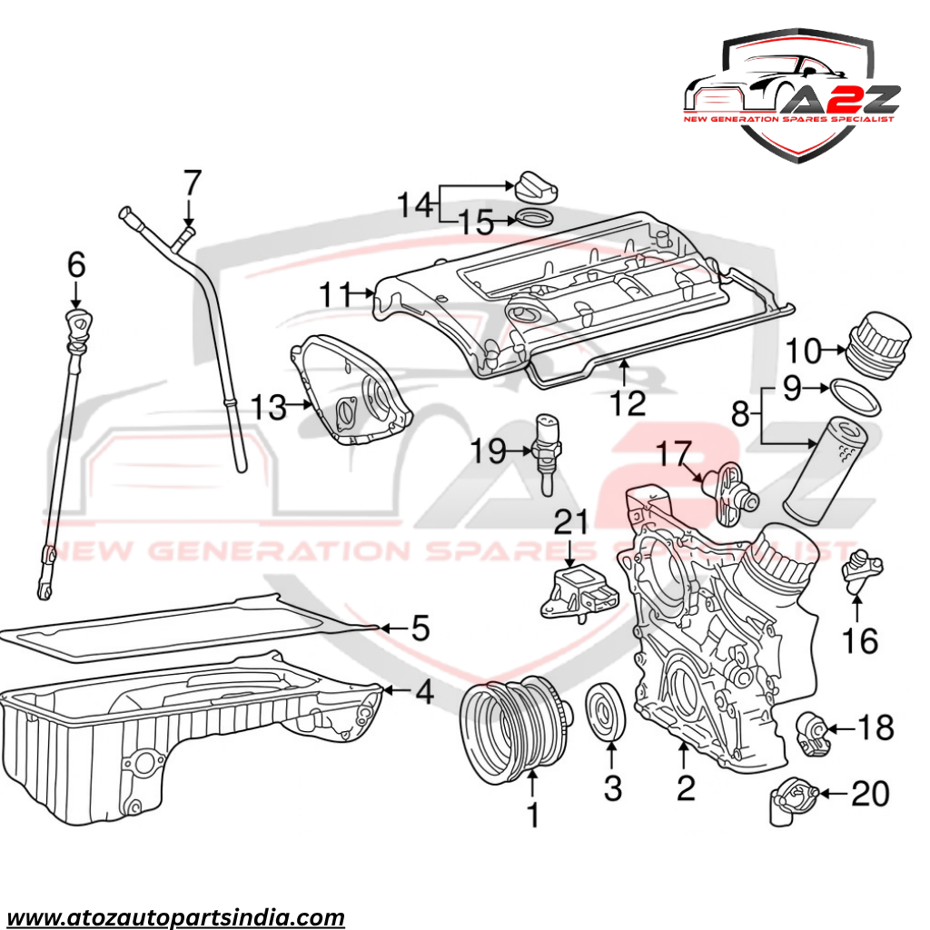 Oil Level Sensor A1245420017 Compatible With  MERCEDES-BENZ E-CLASS W210