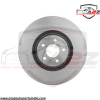 Front Brake Disc Set 09B97111 4G0615301A 4G0615301K 4G0615301T 4H0615301F 4H0615301K 4H0615301R Compatible With AUDI A6 4G