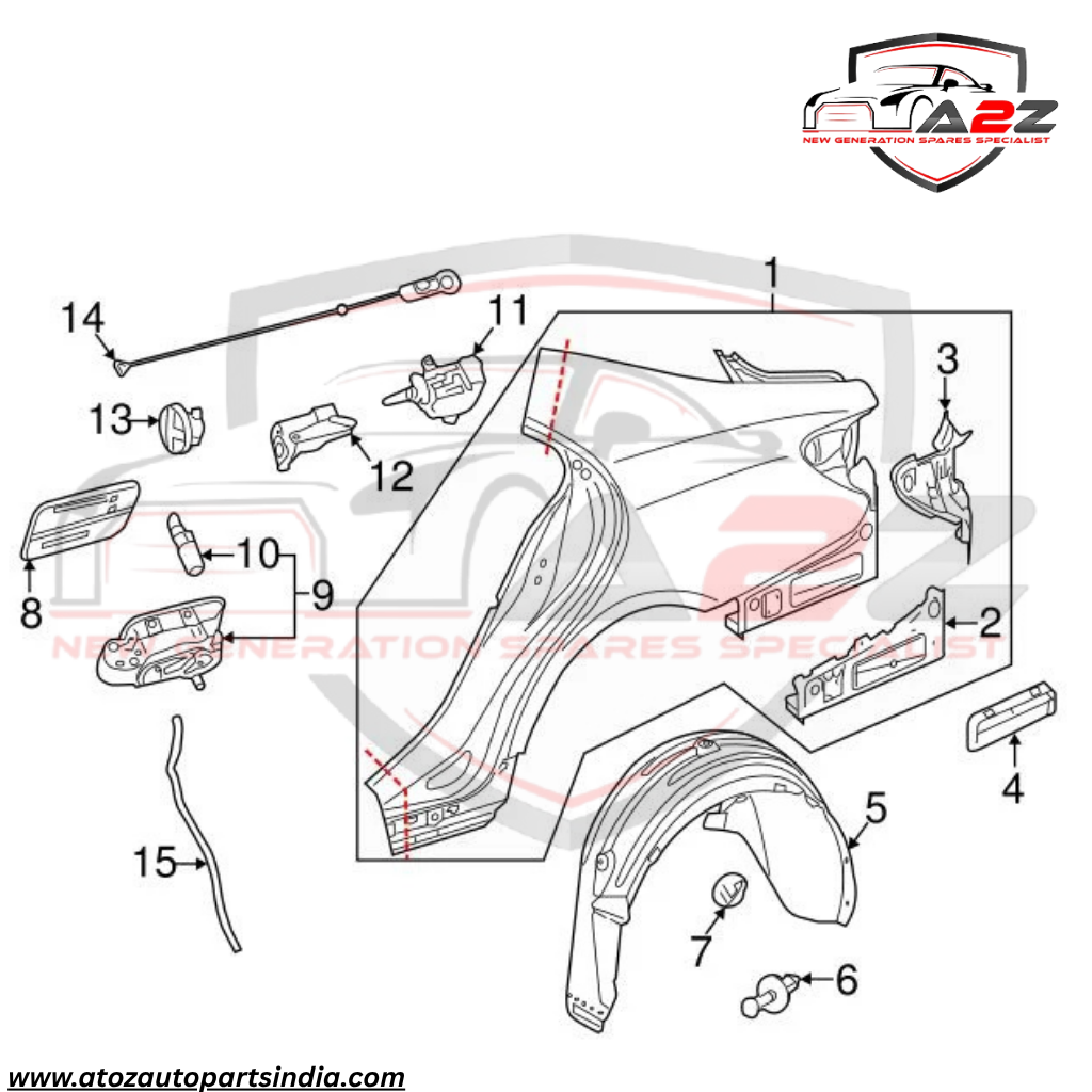 Fuel Door Lock Flap Actuator 2048205397  0008204409 0008205003 0008206012 0008208312 A0008204409 A0008205003 A0008206012 A0008208312 Compatible With MERCEDES-BENZ & CLS (C218) & E-CLASS (W212) & E-CLASS Convertible (A207) & E-CLASS Coupe (C207) (2009-20)