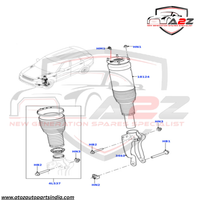 Front Right Air Suspension Shock Absorber Strut LR072215 LR060399 LR060401 LR060402 LR060403 Compatible With LAND ROVER RANGE ROVER SPORT II (L494)