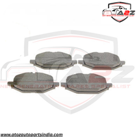 Rear Brake Pad Set 2652601 0004201104 0004201304 0004201404 A0004201104 Compatible With Mercedes Benz W206 W214