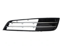 Front Fog Lamp Cover Without Hole Left 4H0807679K Right 4H0807680M Compatible With AUDI A8 D4 (4H2 4HL) | A8 / S8 | A8L