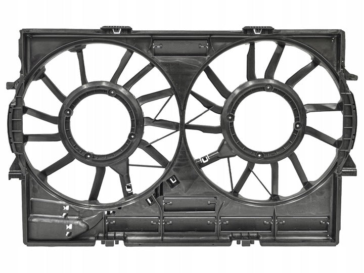 Engine Radiator Cooling Fan Assembly 4H0121207C Compatible With AUDI A8 4H