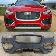 Complete Front Bumper T4A6187 Compatible With Jaguar F-Pace (2016-2021) Tag No.608