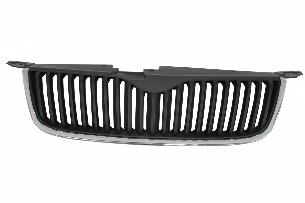 Matt Black Show Grill 5L0853668 5L0853607 Compatible With Skoda Yeti (2009-2013) Tag No.101