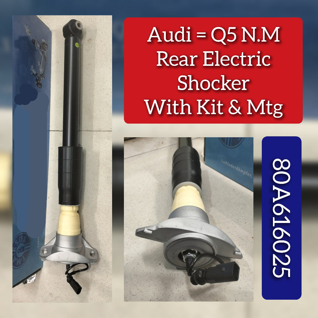 Rear Air Suspension Shock Absorber Strut 80A616025 Compatible With AUDI Q5 (FYB, FYG) (2018-25)