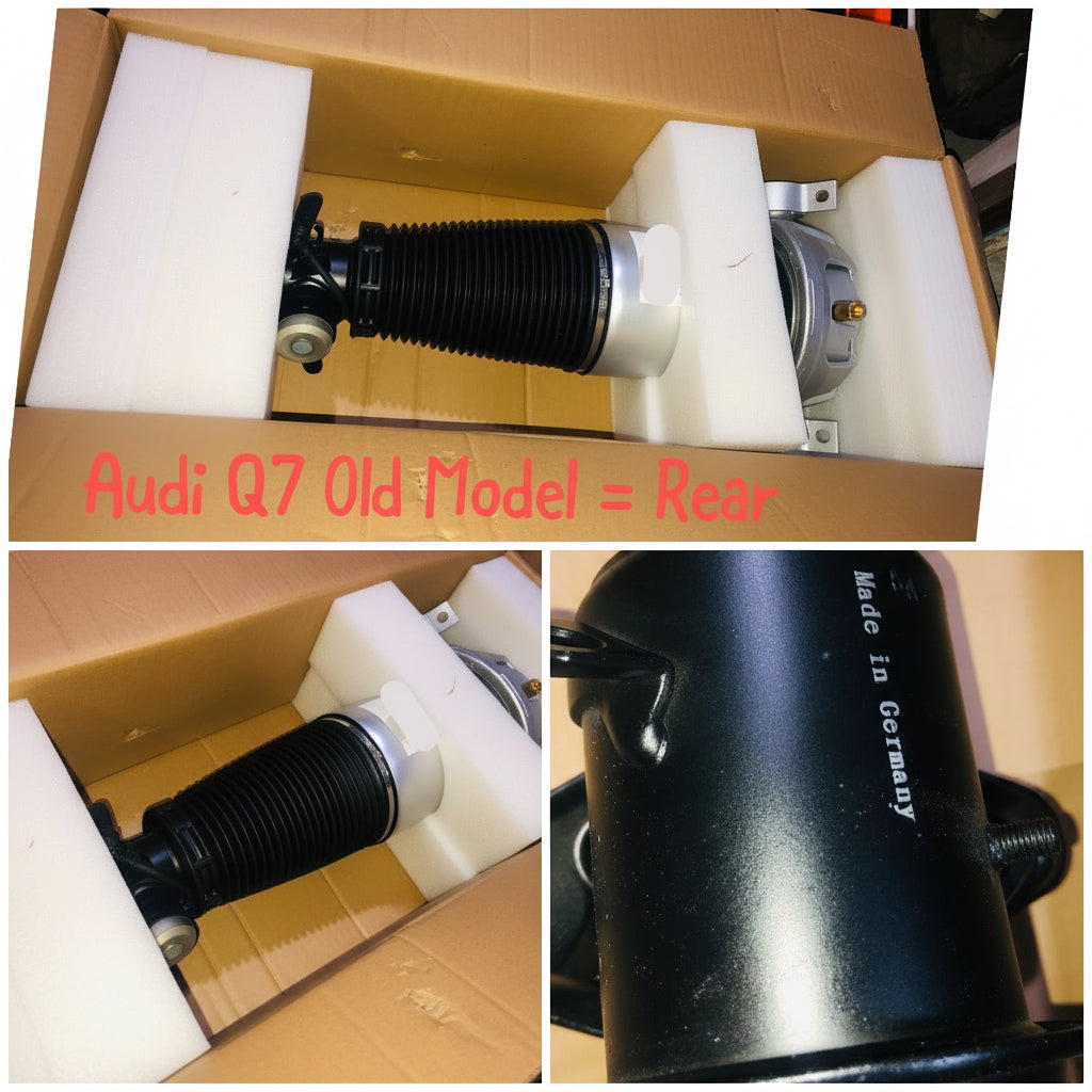 Rear Right Air Suspension Shock Absorber Strut 7L86160191 7L5616020D Compatible With AUDI Q7 (4LB) (2004-10)