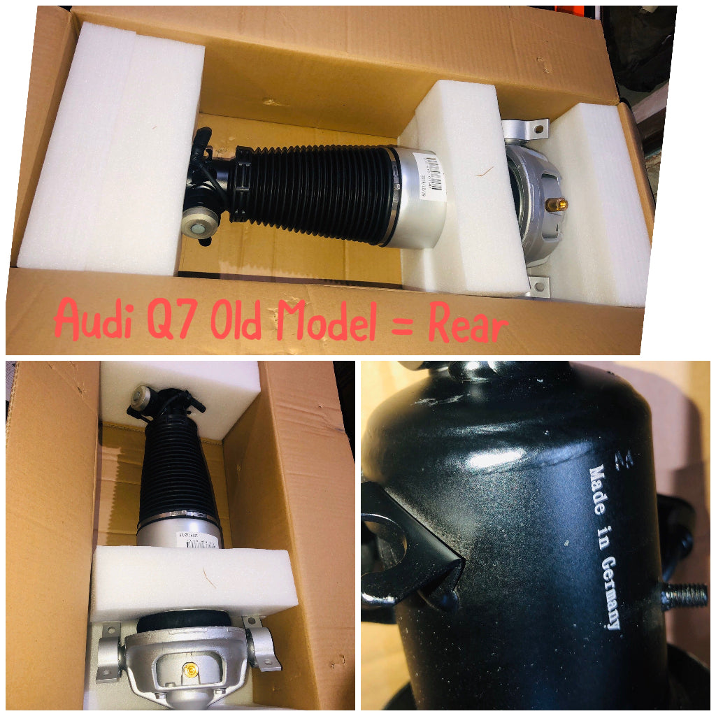 Rear Left Air Suspension Shock Absorber Strut 7L86160201 7L5616019D Compatible With AUDI Q7 (4LB)
