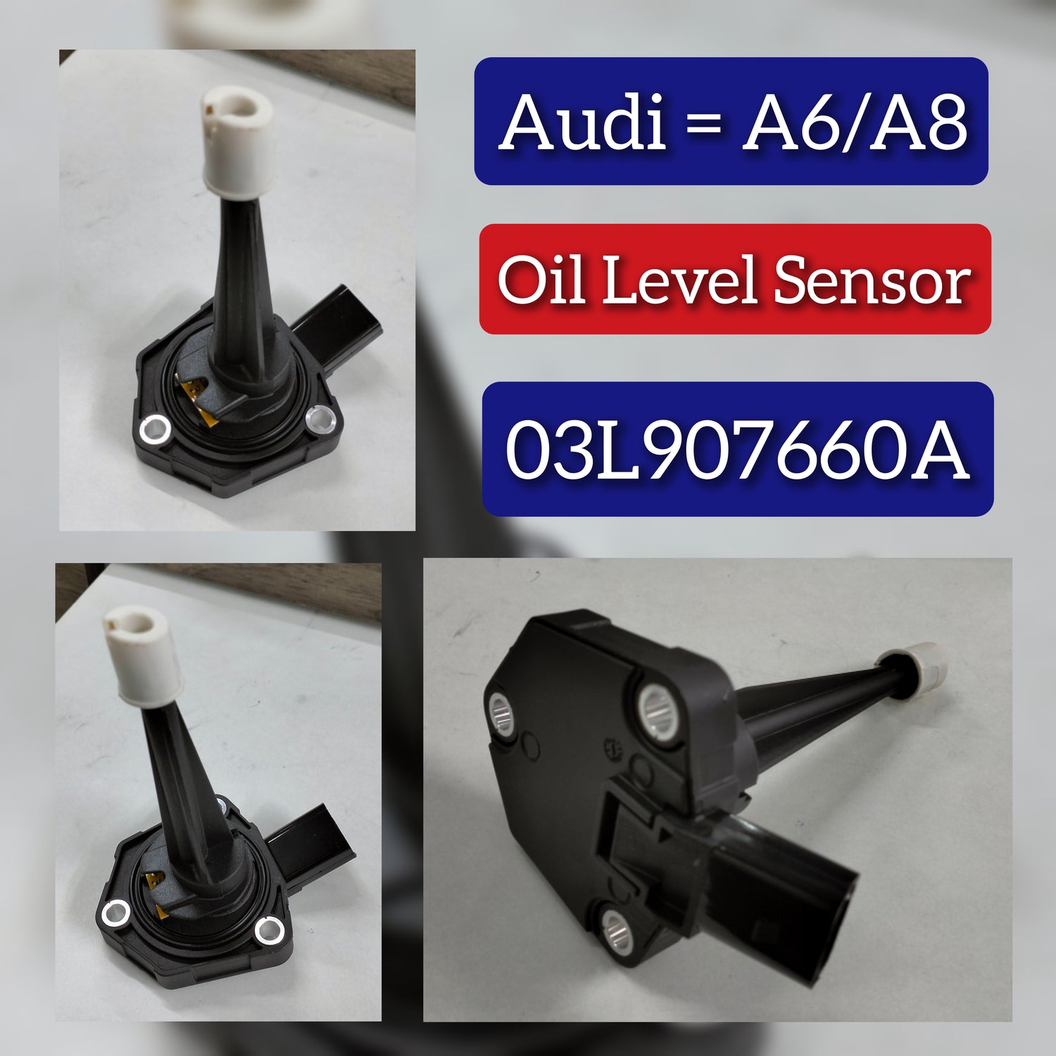 Oil Level Sensor 03L907660A Compatible With AUDI A3 & A4 & A6 & Q5 & TT