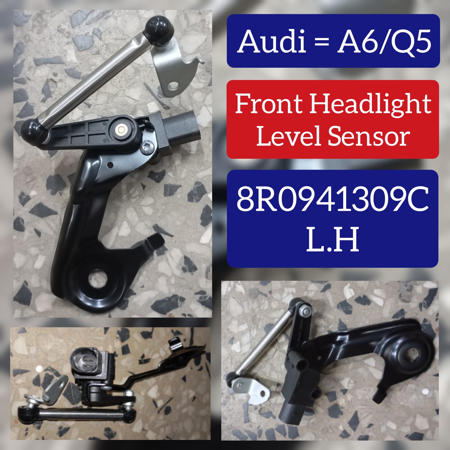 Level Sensor 8R0941309C Compatible With Audi (Q5)