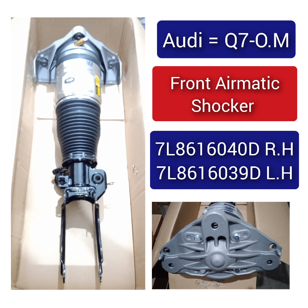 Front Right Air Matic Shocker 7L8616040A 7L8616040B 7L8616040D Compatible With AUDI Q7 4LB (2007-15)