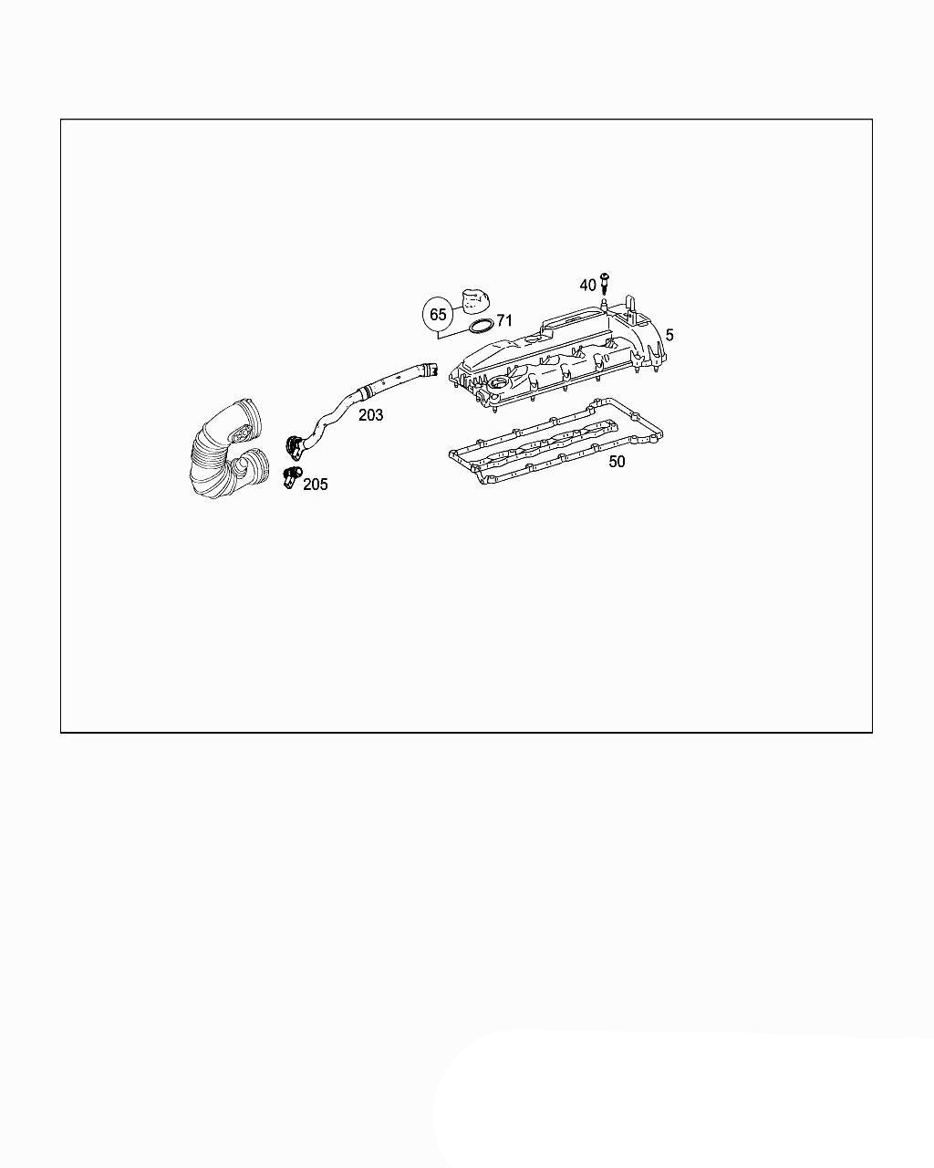 Tappet Cover Packing 429.310 A6510160321 for Mercedes A-Class W176, B-Class W246/W242, C-Class W204/W205, CLA/CLS C117/C218, E-Class W212, GLA/GLC/GLE X156/X253/W166, M-Class W166, V-Class W447, Valente