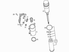 Oil Cooler 1121880401 & 1121880301 & 1121880311 Compatible With MERCEDES-BENZ & CLS (C219) & E-CLASS (W210) & E-CLASS (W211) & M-CLASS (W163)