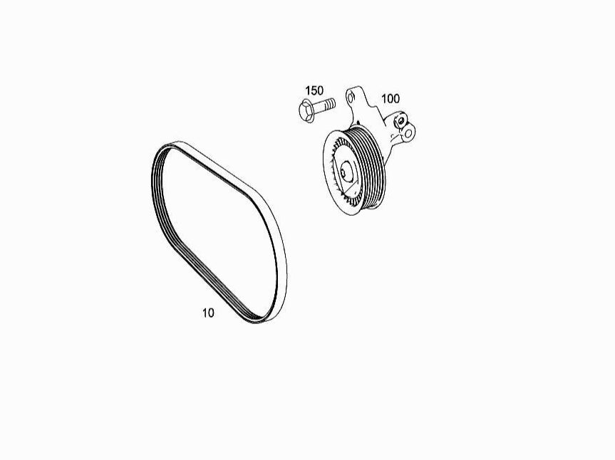 Multi Rib Belt 6PK2397 A0039937296 Compatible With MERCEDES-BENZ C-CLASS (W204) CLK (C209) CLS (C219) E-CLASS (W211) E-CLASS (W212) GL-CLASS (X164) M-CLASS (W164) R-CLASS (W251, V251) S-CLASS (W221) (CONTINENTAL)