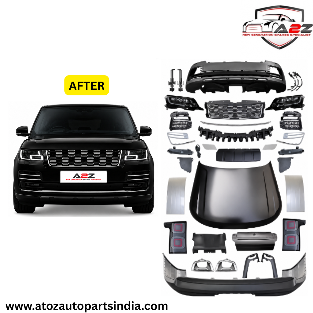 Conversion Bumper Body Kit Compatible With Range Land Rover Vogue 2013-2017 Upgrade To Land Rover Vogue 2018-2022  (Shipping Cost Not Included In Price)